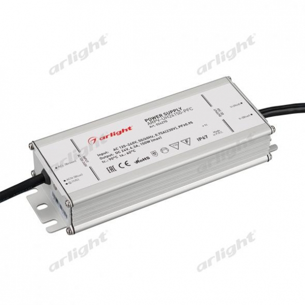 Блок питания ARPV-UH24150-PFC (24V, 6.3A, 150W)