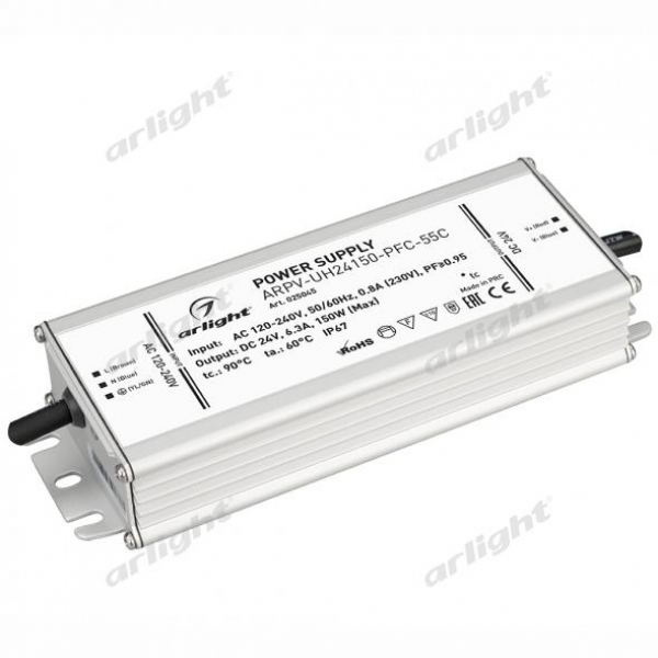 Блок питания ARPV-UH24150-PFC-55C (24V, 6.3A, 150W)