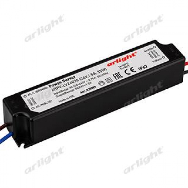 Блок питания ARPV-LV24035 (24V, 1.5A, 36W)