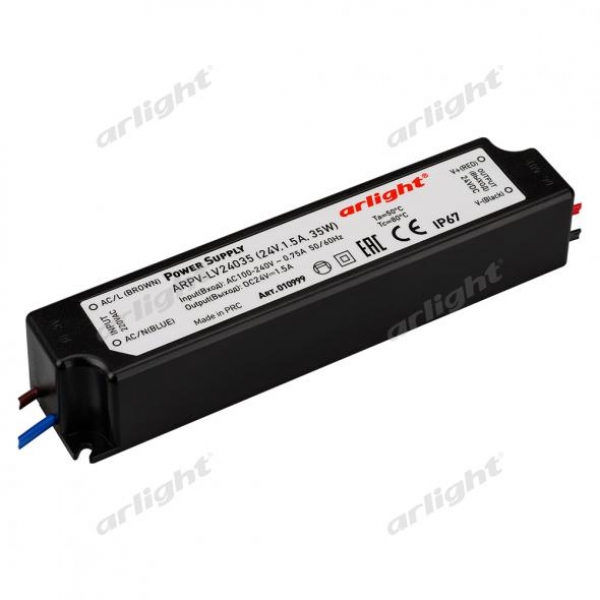 Блок питания ARPV-LV24035 (24V, 1.5A, 36W)