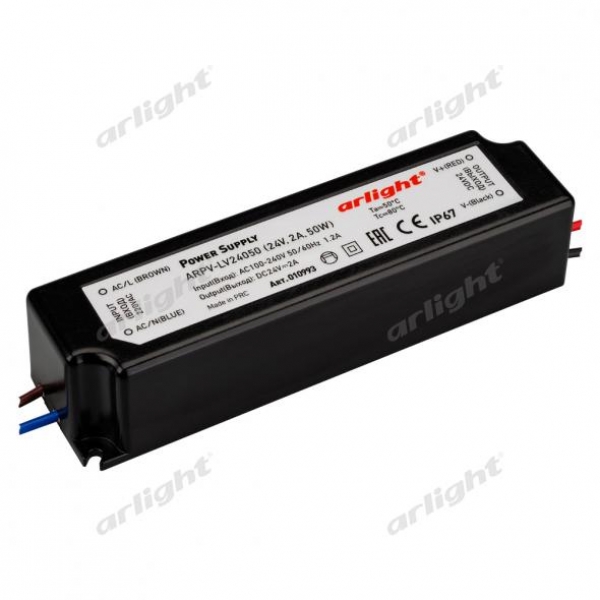 Блок питания ARPV-LV24050 (24V, 2.0A, 48W)