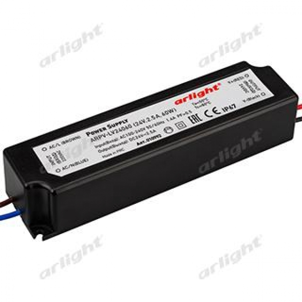 Блок питания ARPV-LV24060 (24V, 2.5A, 60W)
