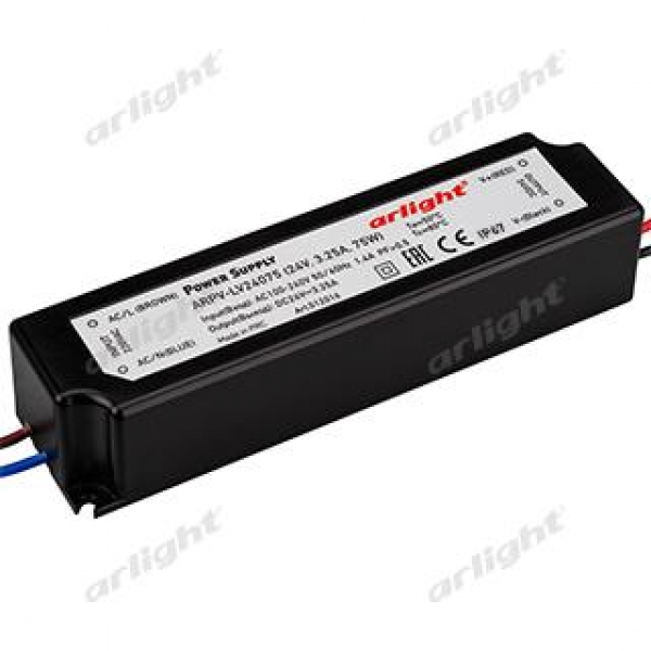 Блок питания ARPV-LV24075 (24V, 3.1A, 75W)