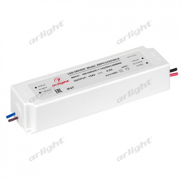 Блок питания ARPV-LV24100-A (24V, 4.2A, 100W)
