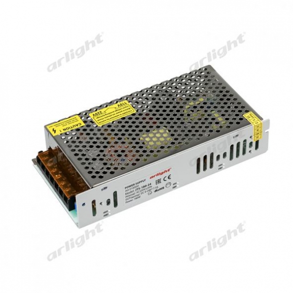 Блок питания JTS-180-24 (0-24V, 7.5A, 180W)