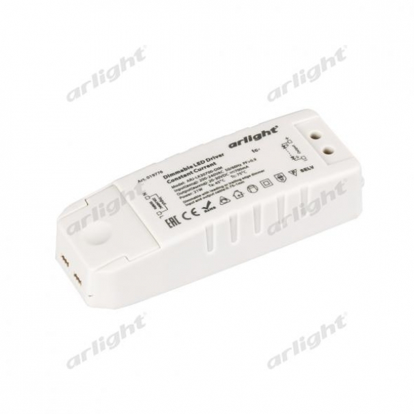 Блок питания ARJ-LK30700-DIM (21W, 700mA, PFC, Triac)