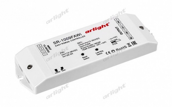 Контроллер SR-1009FA WiFi (12-36V, 240-720W)