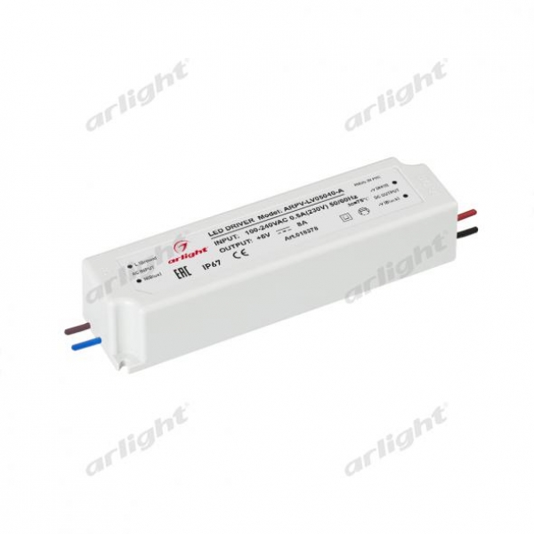 Блок питания ARPV-LV05040-A (5V, 8.0A, 40W)