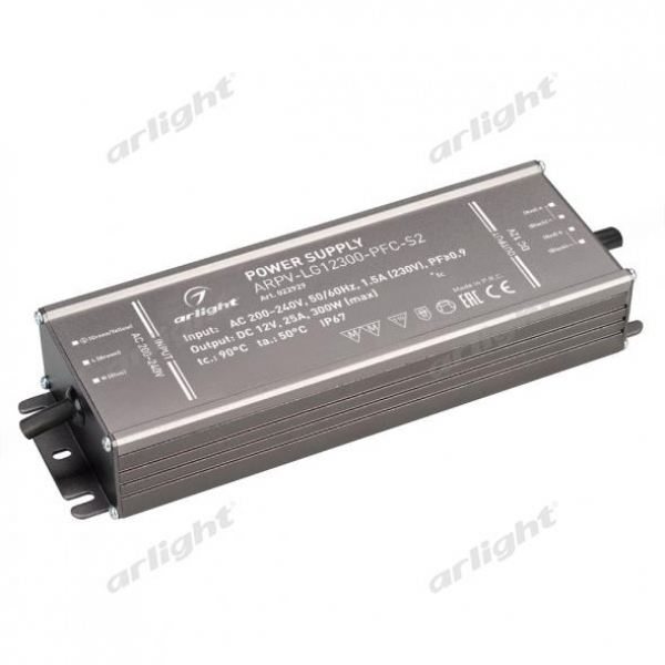 Блок питания ARPV-LG12300-PFC-S2 (12V, 25.0A, 300W)