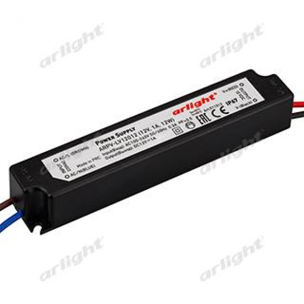 Блок питания ARPV-LV12012 (12V, 1.0A, 12W)