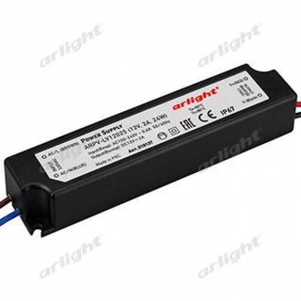 Блок питания ARPV-LV12025 (12V, 2.0A, 24W)